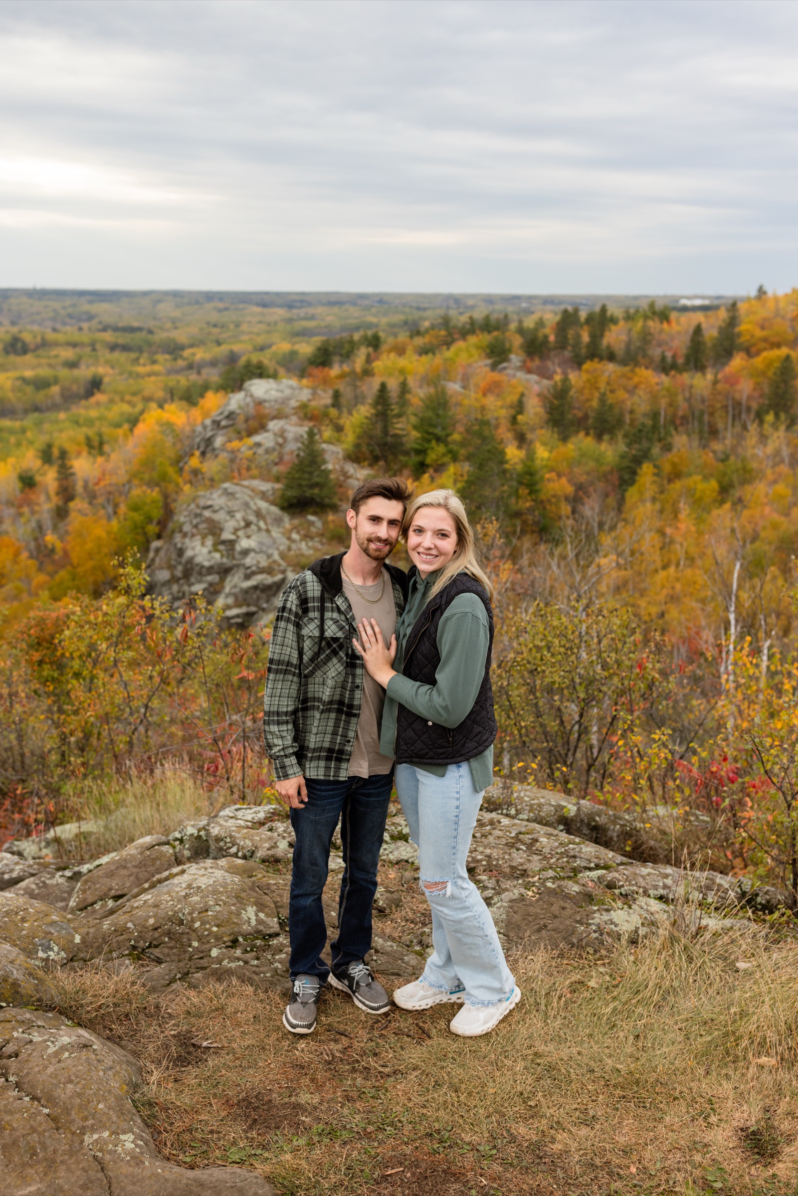 Linzey and Jacob proposal photo